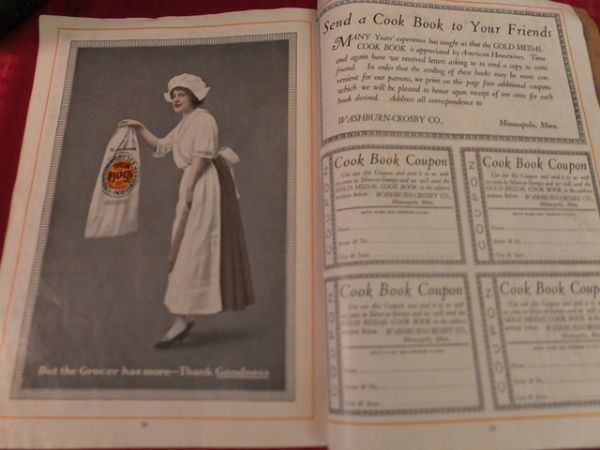 ENAMEL CANNING KETTLE AND VINTAGE COOKBOOKS