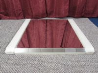 LARGE MIRROR WITH UPHOLSTERED FRAME