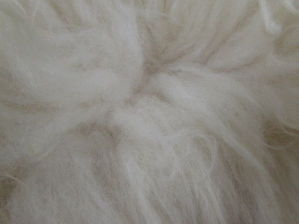 EXTREMELY FINE SHETLAND SHEEPSKIN RUG/THROW