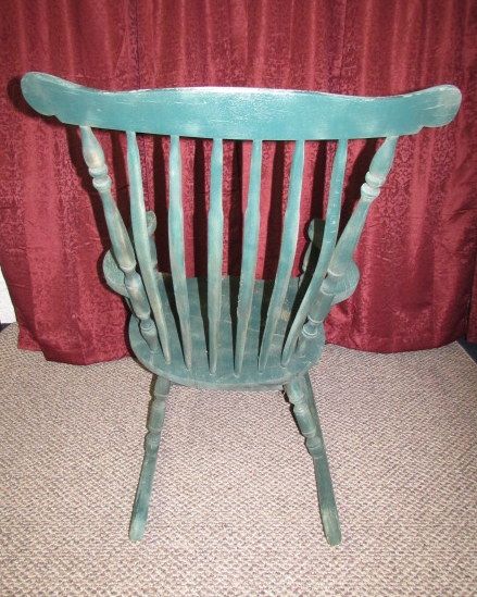 VINTAGE PAPA BEAR WOODEN ROCKING CHAIR