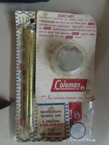 OUTDOOR - PROPANE STOVE, E-TOOL, POCKET KNIFE, BRIQUET STARTER
