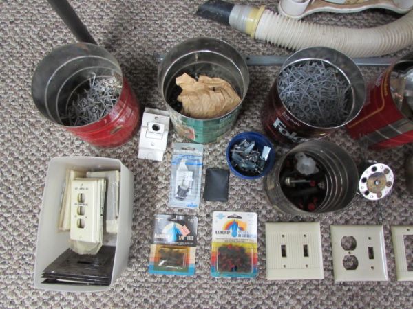 LARGE HARDWARE & HANDYMAN LOT 