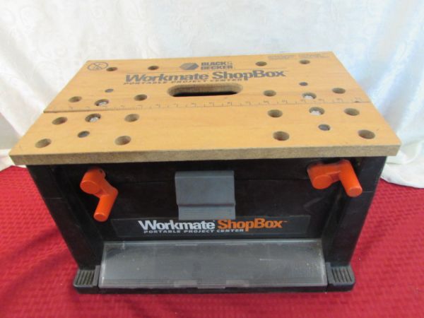 BLACK & DECKER WORKMATE SHOP BOX