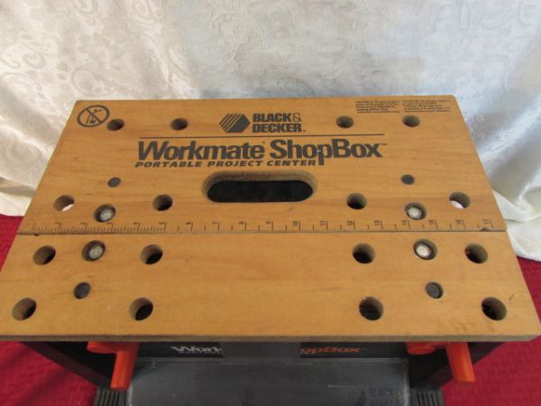 BLACK & DECKER WORKMATE SHOP BOX