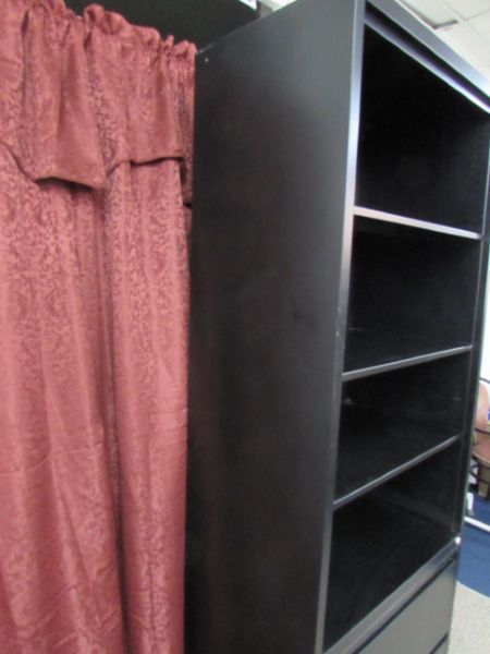 METAL FILE CAB & BOOKCASE - GOOD QUALITY