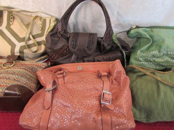 PURSES & GARDENING HAT