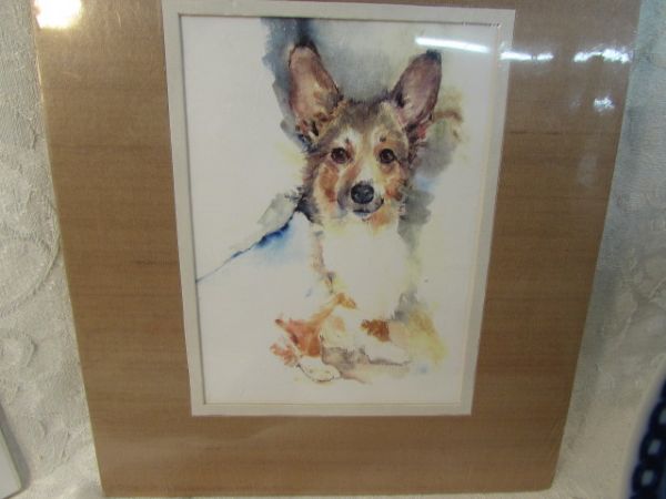 CORGI'S AND CALVES ART AND GREAT HARDWARE!