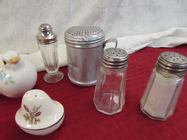 VINTAGE SALT AND PEPPER COLLECTION