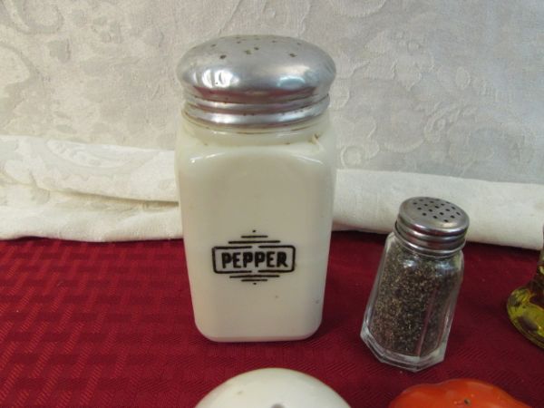 VINTAGE SALT AND PEPPER COLLECTION