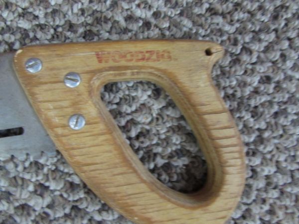 SIX  VINTAGE SAWS - ALL TYPES OF WOOD OR MAKE MUSIC!