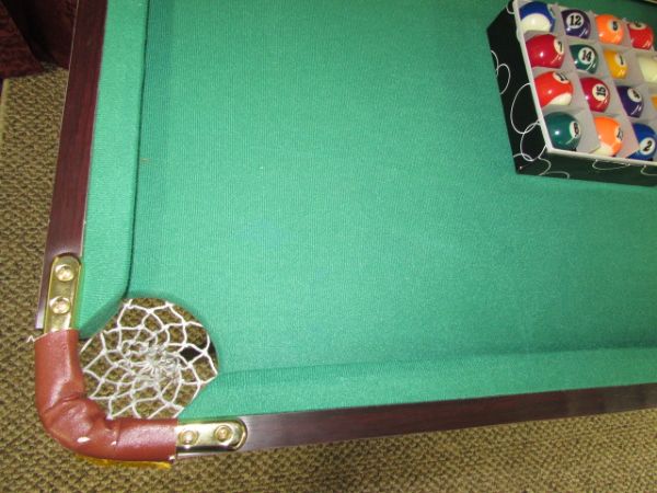 MINIATURE BILLIARD TABLE