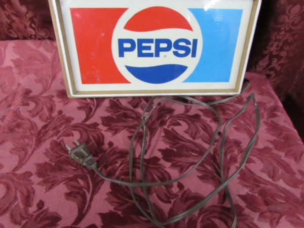 VINTAGE PEPSI CLOCK