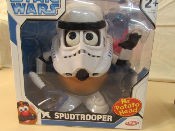 STAR WARS SPUDTROOPER AND C-3POTATO POTATO-HEAD - NEW IN BOXES!