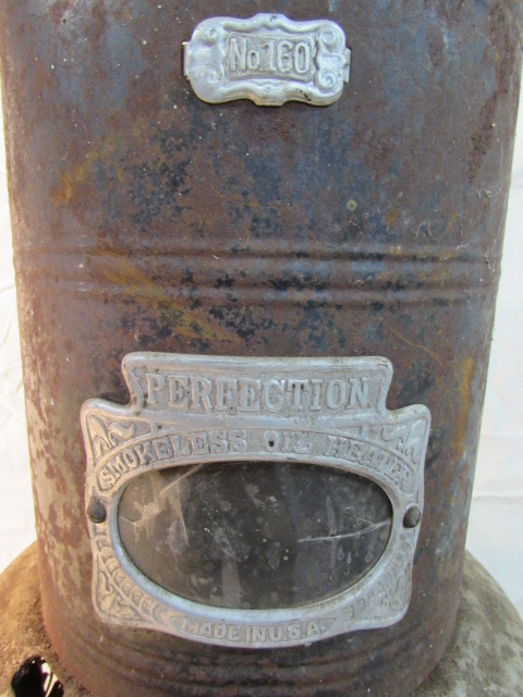 antique perfection smokeless oil heater