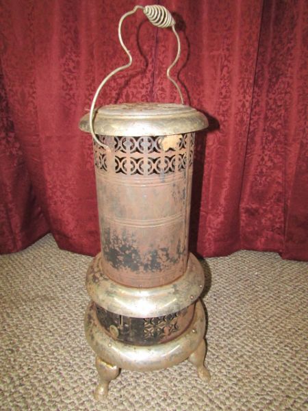 VINTAGE PERFECTION SMOKELESS OIL HEATER - BARN FRESH!!