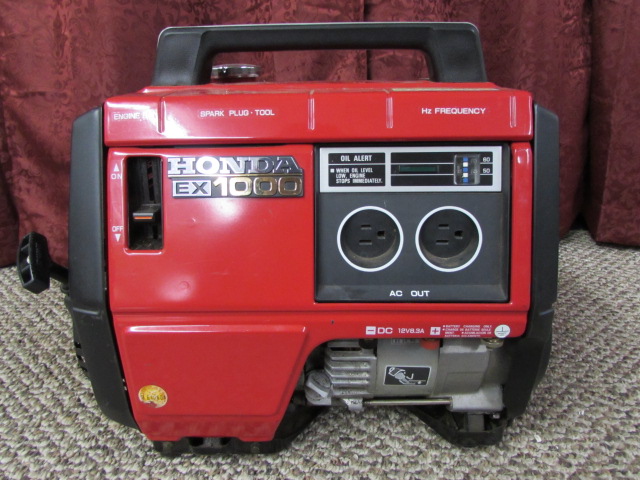Lot Detail Honda Model Ex 1000 Generator