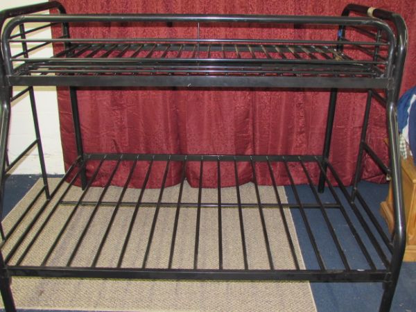 QUALITY DOUBLE/SINGLE METAL BUNKBEDS
