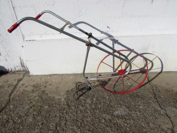 THE BIG WHEEL HAND GARDEN TILLER