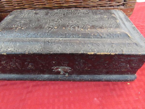 CHEST, BASKETS, & BOXES VINTAGE