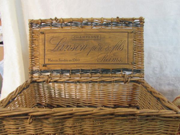 CHEST, BASKETS, & BOXES VINTAGE