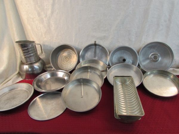 VINTAGE KITCHEN WARE FOR YOUR BAKING PLEASURE!