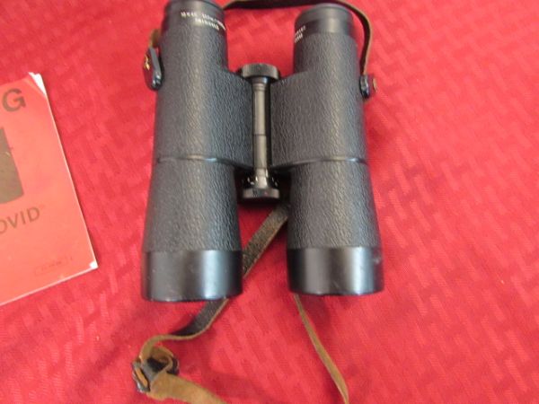 HIGH QUALITY LEITZ TRINOVID BINOCULARS - 10 X 40 POWER!  THERE IS A RESERVE ON THIS LOT