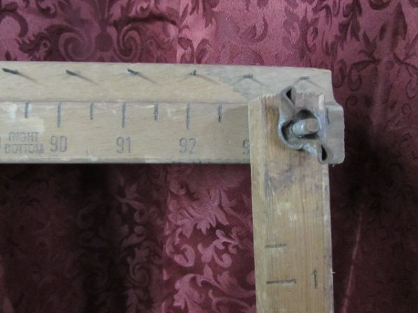 LARGE VINTAGE QUILTING FRAME