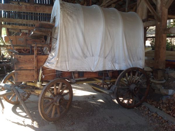  OUT WEST COVERED WAGON  ****THERE IS A RESERVE ON THIS ITEM****