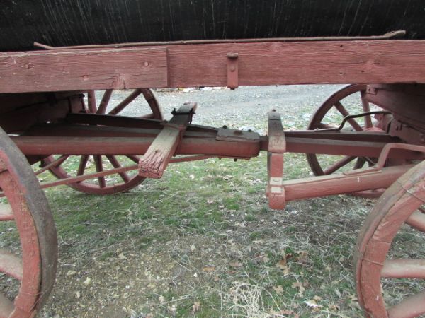 HORSE DRAWN TANKER WAGON ** THERE IS A RESERVE ON THIS ITEM **