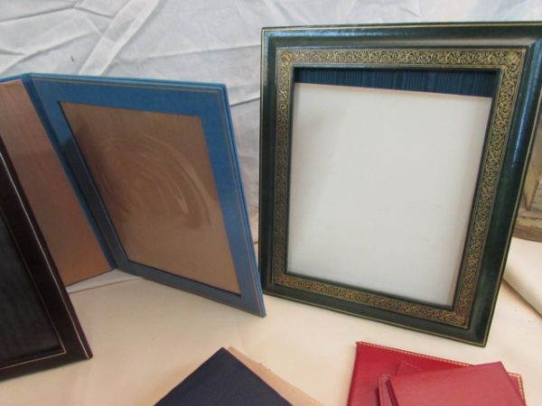 LEATHER PICTURE FRAMES - QUALITY LEATHER