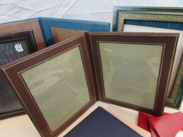 LEATHER PICTURE FRAMES - QUALITY LEATHER