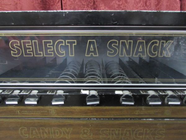 MECHANICAL CANDY / SNACK DISPENSING MACHINE