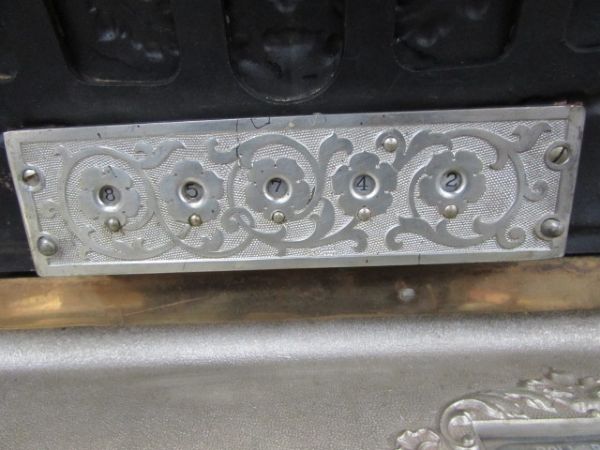 ANTIQUE BRONZE CASH REGISTER  