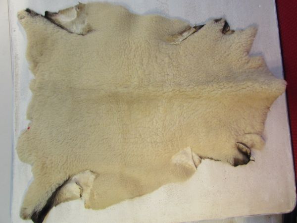 NICE CONDITION SHEEP SKIN RUG/WALL HANGING
