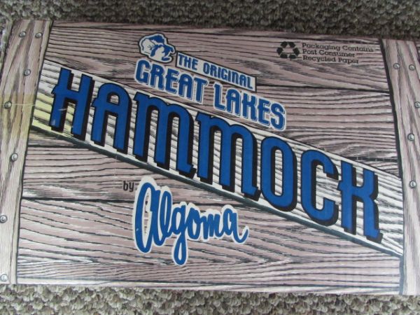 SELF CONTAINED LAWN HAMMOCK