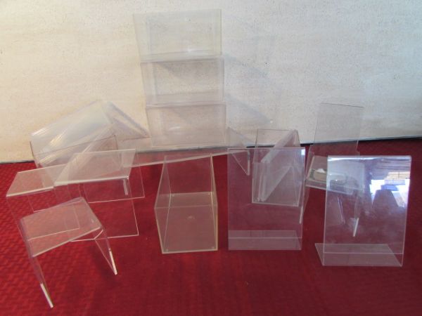 ACRYLIC DISPLAY BOXES & MORE