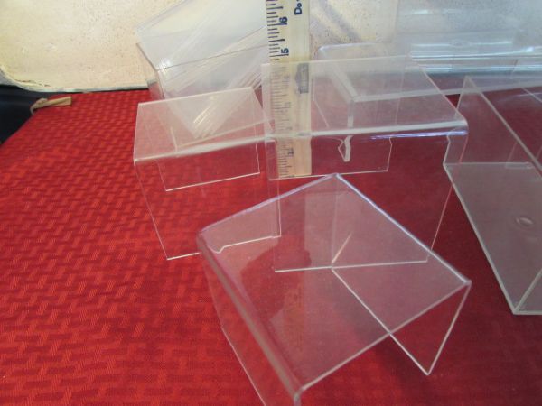 ACRYLIC DISPLAY BOXES & MORE