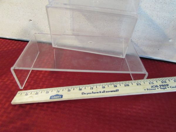 ACRYLIC DISPLAY BOXES & MORE