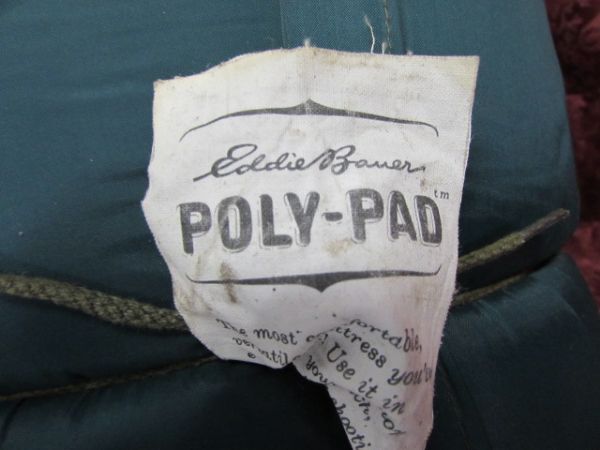 BACKPACK & EDDIE BAUER POLY PAD SHOOTING MAT