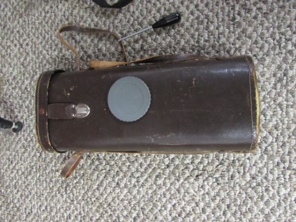 SPOTTING SCOPE, BINOCULARS, TRIPOD