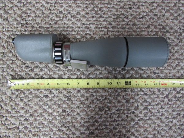 SPOTTING SCOPE, BINOCULARS, TRIPOD