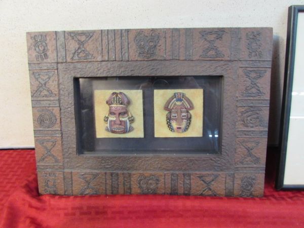 AFRICAN ART, FIGURINES & MASK