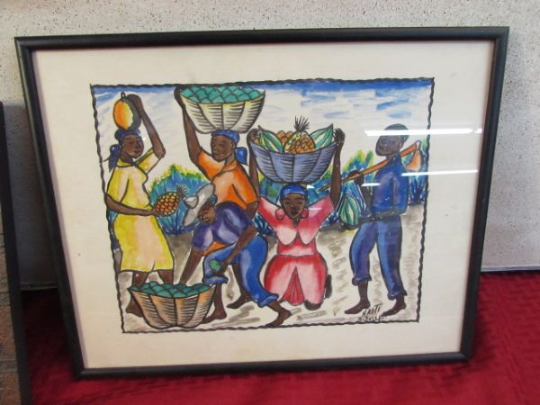 AFRICAN ART, FIGURINES & MASK