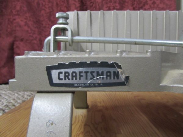 CRAFTSMAN 24 MITER SAW SPECIAL STEEL WITH MITER STAND