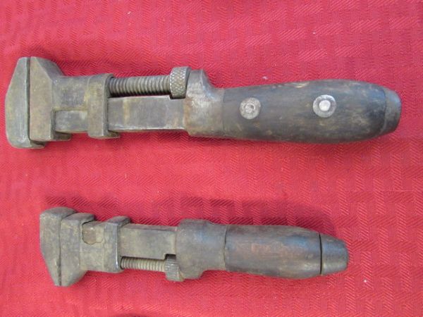 ANTIQUE WRENCHES,  WINCHESTER,  STRONGHOLD, WALWORTH  . . .  