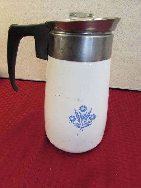 CORNING WARE 9 CUP COFFEE POT