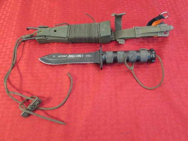 AITOR JUNGLE KING II SUVIVAL KNIFE