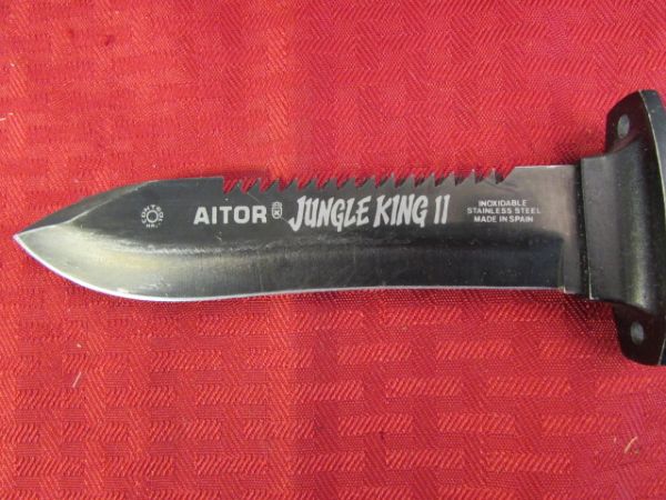 AITOR JUNGLE KING II SUVIVAL KNIFE