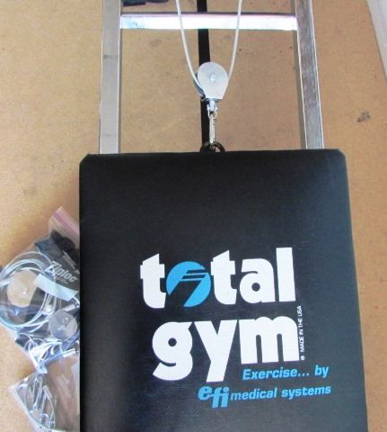 TOTAL GYM WITH ORIGINAL MANUALS