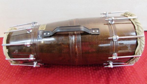 DOUBLE HEAD DHOLAK  DRUM BY PALOMA FROM INDIA